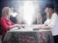 Angie and Sister - Cigars!