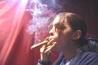 Delphine and Friends - Cigars!